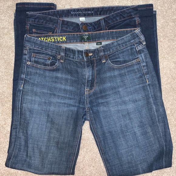 J. Crew Denim - Lot of 2 - J. Crew and Banana Republic Jeans